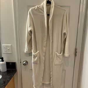 Cozy Cream Robe with Pockets